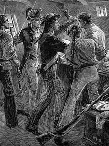 Mutiny of the crew of the Bounty 1789 (late 19th century)