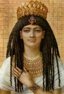 Mutnezemt, Ancient Egyptian queen of the 18th dynasty, 14th-13th century BC (1926). Artist: Winifred Mabel Brunton