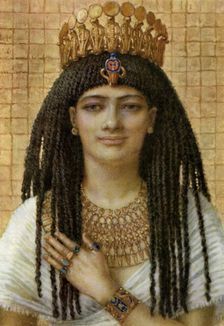 Mutnezemt, Ancient Egyptian queen of the 18th dynasty, 14th-13th century BC (1926). Artist: Winifred Mabel Brunton
