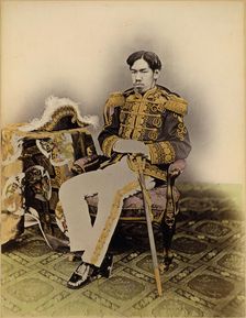 Mutsuhito, The Meiji Emperor, 1873. Creator: Uchida Kyuichi