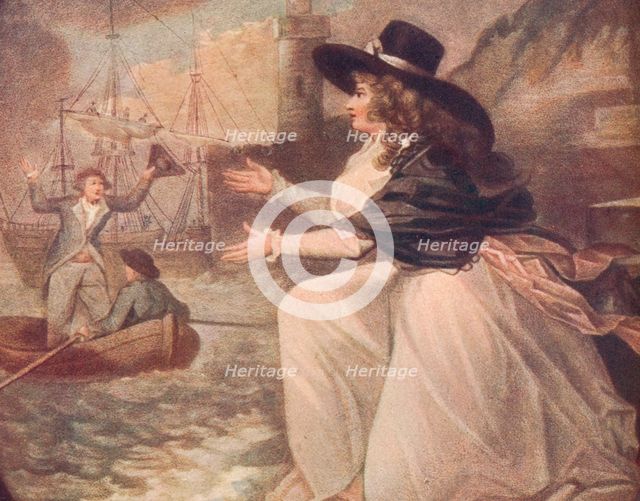 Mutual Joy, Or The Ship in Harbour, c1788, (1906). Artist: Philip Dawe