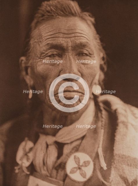Muwu ("His Tooth"), Sarsi, 1926. Creator: Edward Sheriff Curtis.