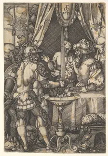 Mucius Scaevola, 1537. Creator: Master FG