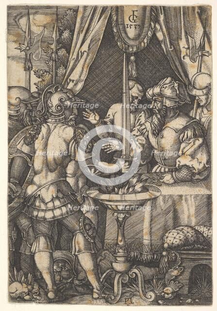 Mucius Scaevola, 1537. Creator: Master FG.