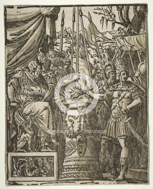 Mucius Scaevola, 1608. Creator: Unknown.