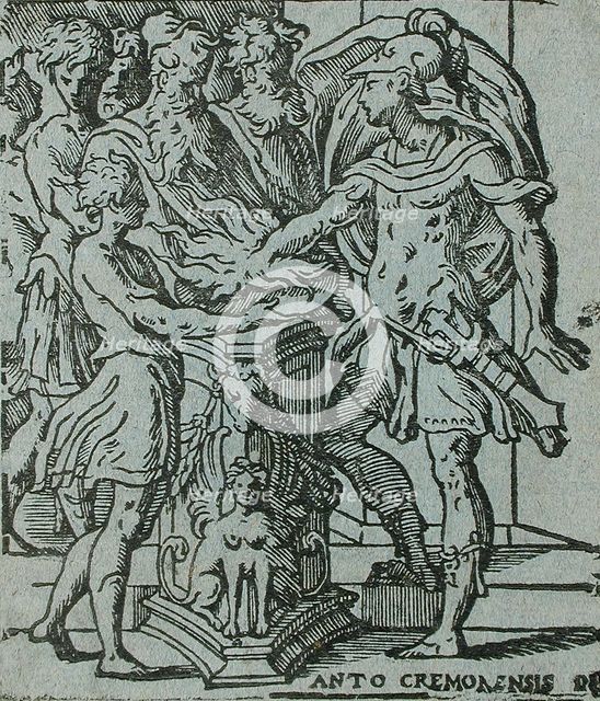 Mucius Scaevola, c1540. Creator: Antonio Campi.