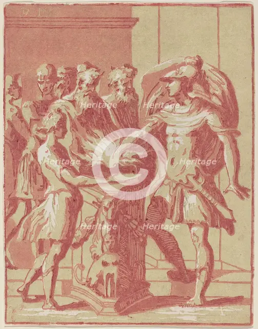 Mucius Scaevola. Creator: Anton Maria Zanetti.