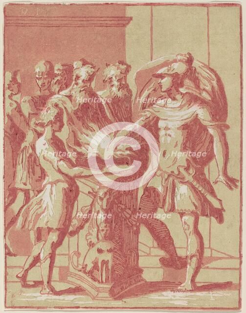 Mucius Scaevola. Creator: Anton Maria Zanetti.