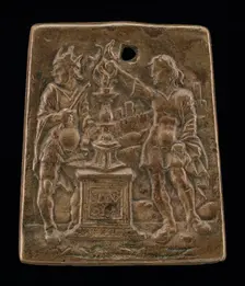 Mucius Scaevola, early 16th century. Creator: Unknown