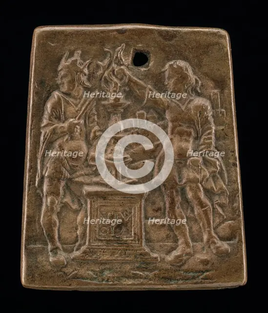 Mucius Scaevola, early 16th century. Creator: Unknown.