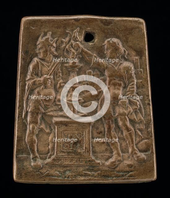 Mucius Scaevola, early 16th century. Creator: Unknown.