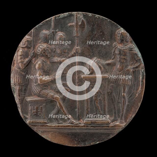 Mucius Scaevola, late 15th - early 16th century. Creator: Pseudo Melioli.