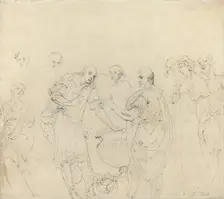 Mucius Scaevola [recto]. Creator: John Hamilton Mortimer