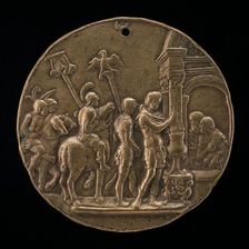 Mucius Scaevola, second half 15th century. Creator: Master IO.FF.