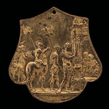 Mucius Scaevola, second half 15th century. Creator: Master IO.FF.