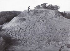 Mud Volcano Waiotapu late 19th-early 20th century. Creator: Unknown