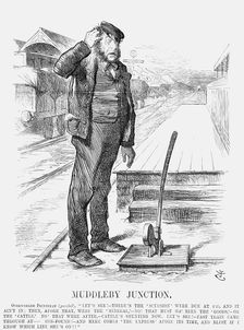 Muddleby Junction 1872. Creator: Joseph Swain