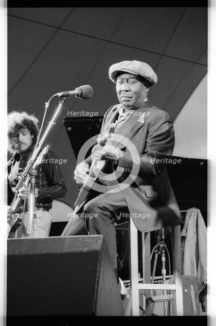 Muddy Waters, American blues musician, Capital Jazz, 1979. Artist: Brian O'Connor.