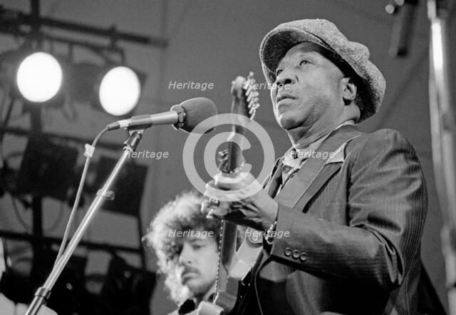 Muddy Waters, American blues musician, Capital Jazz, 1979. Artist: Brian O'Connor.