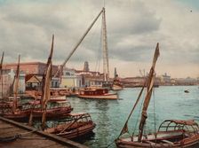 Muello del Gobierno, Habana, c1900. Creator: William H. Jackson