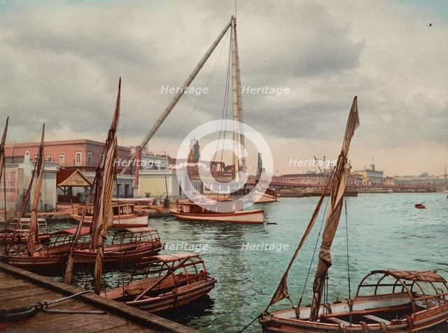 Muello del Gobierno, Habana, c1900. Creator: William H. Jackson.