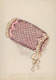 Muff, c. 1936. Creator: Lillian Causey
