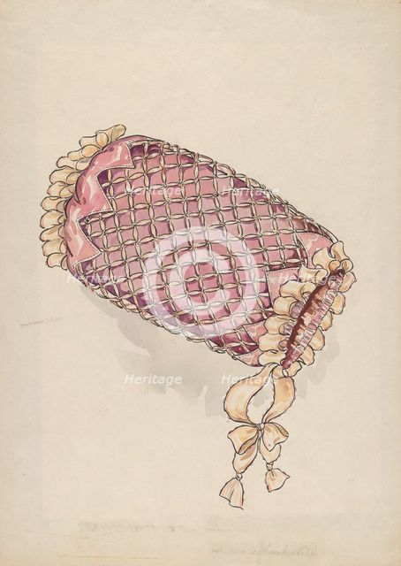 Muff, c. 1936. Creator: Lillian Causey.