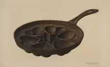 Muffin Pan, c. 1939. Creator: Nicholas Acampora