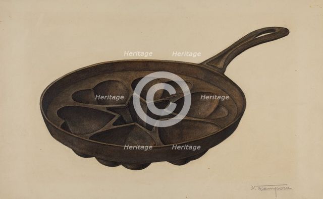 Muffin Pan, c. 1939. Creator: Nicholas Acampora.