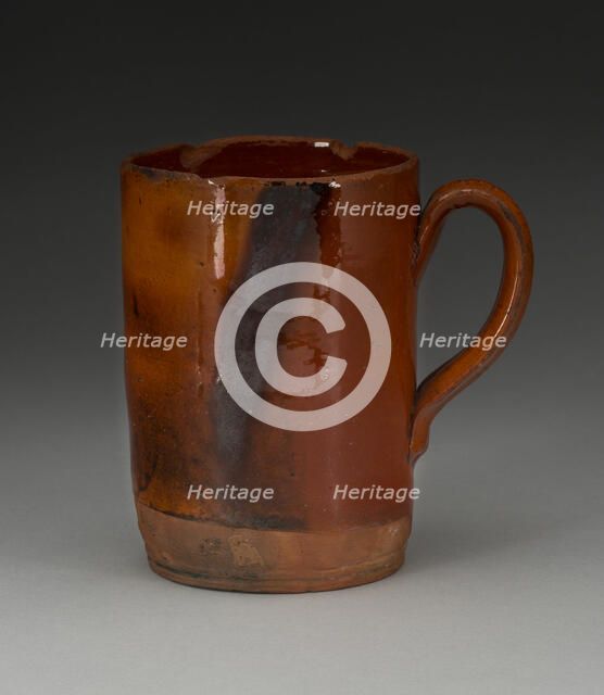 Mug, 1790/1840. Creator: Unknown.