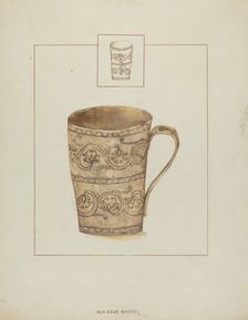 Mug, 1935/1942. Creator: Ann Gene Buckley