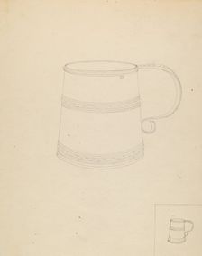 Mug, 1935/1942. Creator: Charlotte Winter
