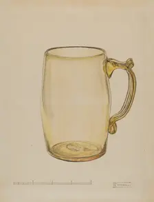 Mug, 1935/1942. Creator: Frank Fumagalli