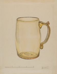 Mug, 1935/1942. Creator: Frank Fumagalli
