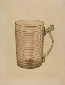 Mug, 1935/1942. Creator: John Dana