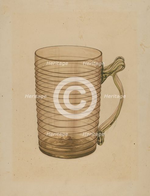 Mug, 1935/1942. Creator: John Dana.