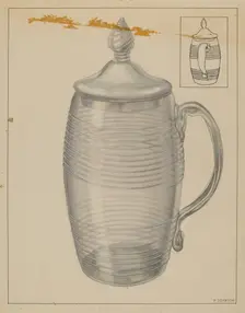 Mug, 1935/1942. Creator: Philip Johnson