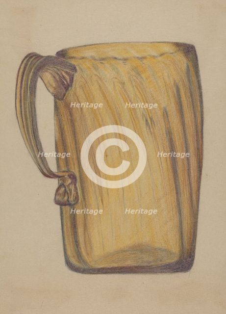 Mug, 1935/1942. Creator: S. Brodsky.