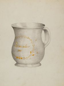 Mug, 1935/1942. Creator: Unknown