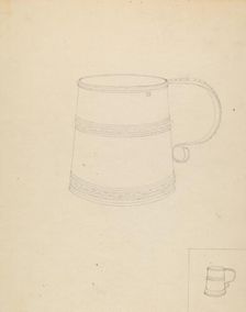 Mug, 1935/1942. Creator: Charlotte Winter