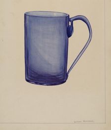 Mug, 1935/1942. Creator: Van Silvay