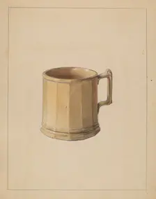 Mug, 1936. Creator: Mina Lowry