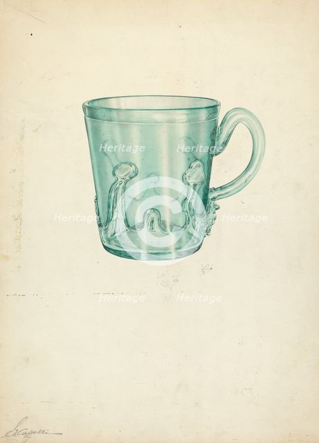 Mug, 1939. Creator: Giacinto Capelli.