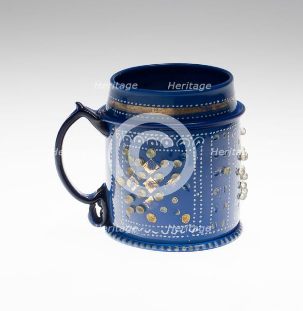 Mug, Bohemia, c. 1600. Creator: Bohemia Glass.
