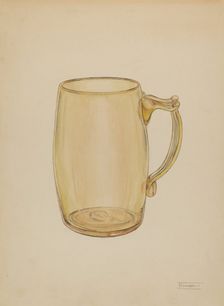 Mug, c. 1940. Creator: Frank Fumagalli