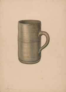Mug, c. 1940. Creator: Giacinto Capelli