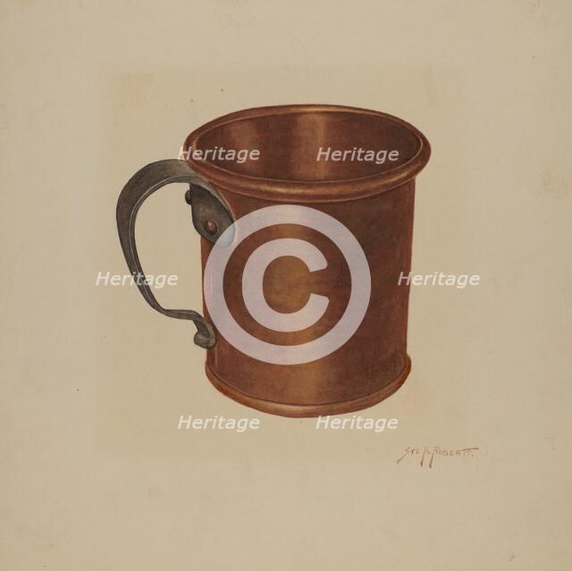 Mug, c. 1941. Creator: Sydney Roberts.
