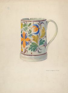 Mug, c. 1942. Creator: George B. Meyer