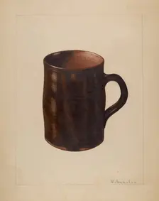 Mug, c. 1936. Creator: Nicholas Amantea