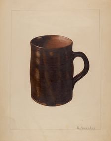Mug, c. 1936. Creator: Nicholas Amantea